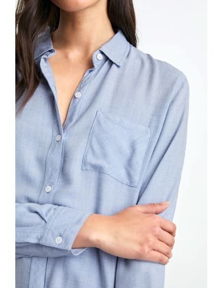 RAILS chemise HUNTER chambray heather