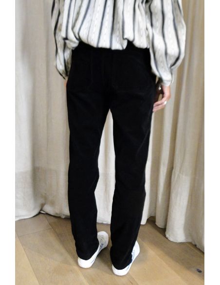 HOD Paris Pants TRESOR black cotton velvet
