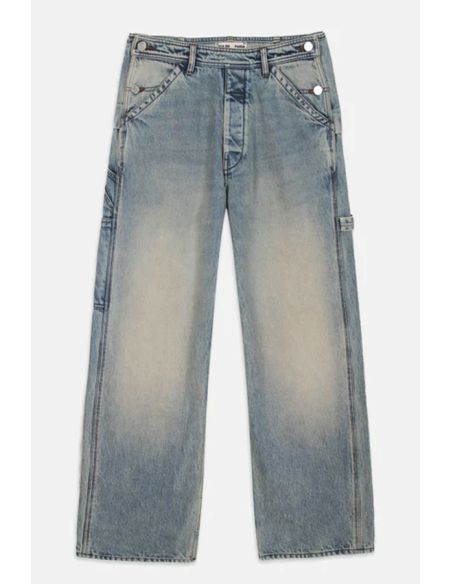 Laurence Bras jean CARPENTER bleu 24WJE009UCARPEN-BLUE