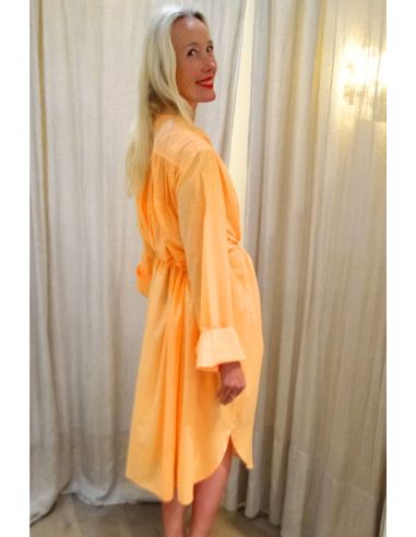 Laurence BRAS robe CIG LONG mandarine