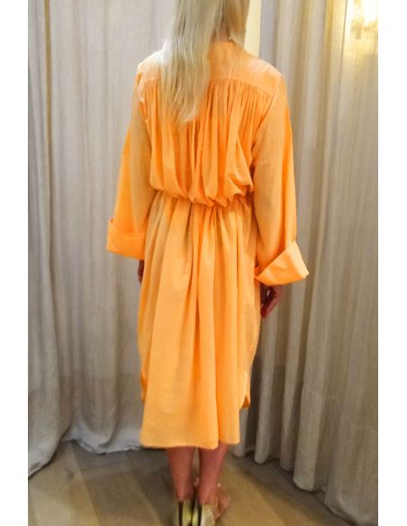 Laurence BRAS robe CIG LONG mandarine
