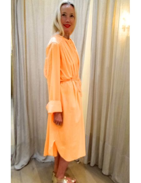 Laurence BRAS robe CIG LONG mandarine