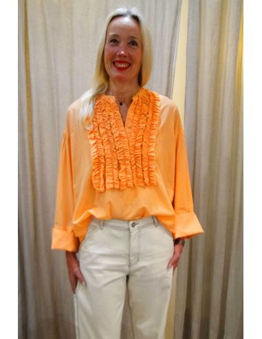 Laurence Bras shirt MAGDA mandarine