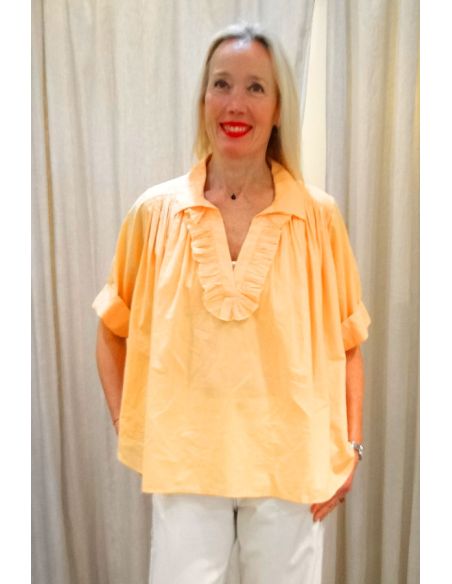 Laurence BRAS Blouse DIDI mandarine