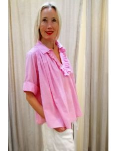 Laurence BRAS DIDI blouse fluo pink 2