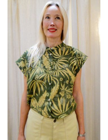 HOD Paris shirt AMANDINE fancy jungle