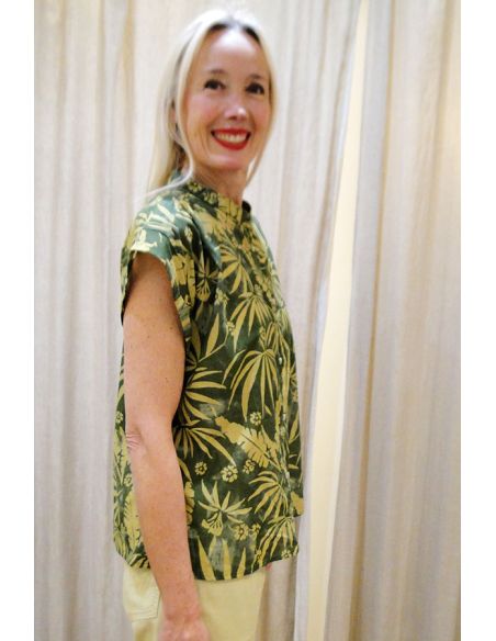 HOD Paris Chemise Amandine fantaise jungle
