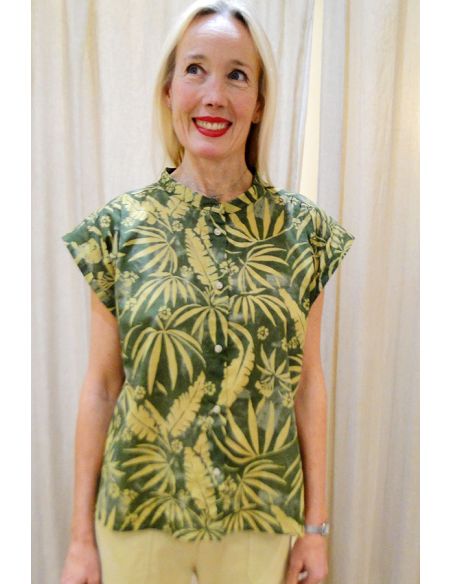 HOD Paris shirt AMANDINE fancy jungle