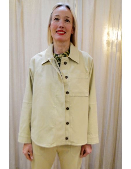 HOD Paris Jacket overshirt SIRUS linen cotton