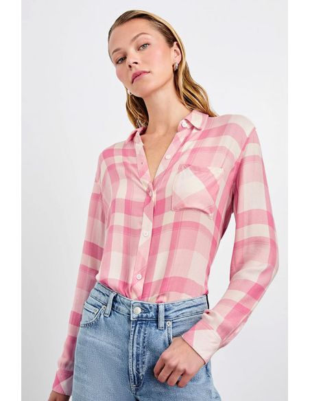 RAILS chemise HUNTER ivory check
