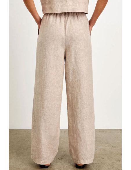 RAILS pants EMMIE linen natural - heathered flax RAILS pants EMMIE linen natural - heathered flax