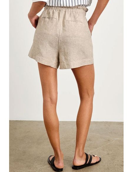 RAILS FOSTER shorts heathered flax