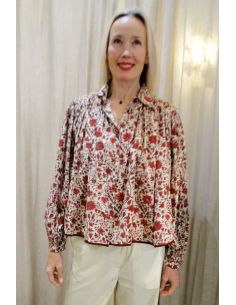 Laurence Bras Jaipur shirt red
