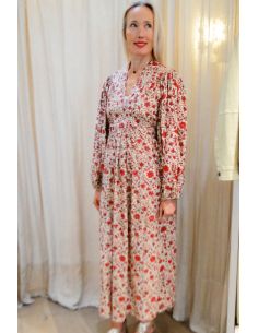 Laurence Bras MACARON long dress red