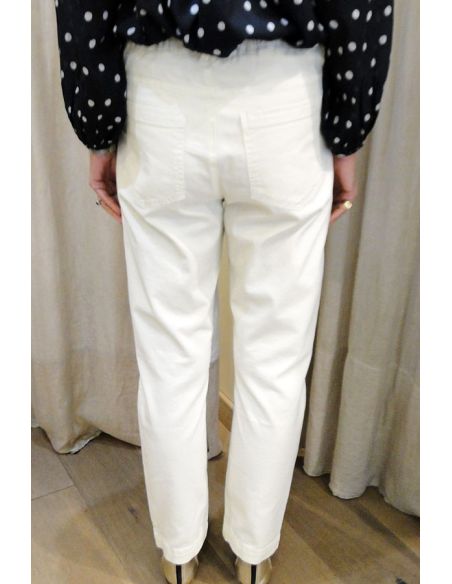 HOD Paris Pant CALITY cream cotton