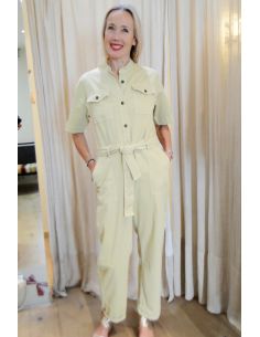 HOD Paris jumpsuit SANDRO lin coton