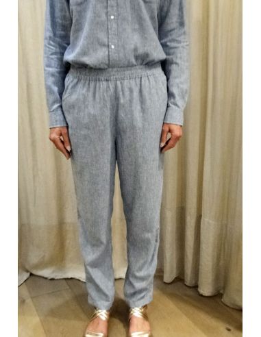 pant BAO  light denim stripes