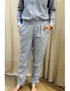 pant BAO  light denim stripes