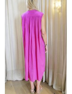 Laurence BRAS robe CIGLESS rose indien 2