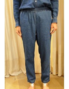 HOD Paris pant BAO blue denim checks