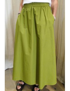 HOD Paris skirt DOLCE olive cotton 2
