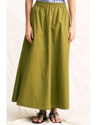 HOD Paris skirt DOLCE olive cotton