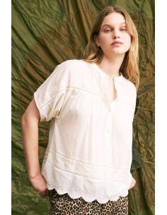 HOD Paris  blouse LUCIEN white