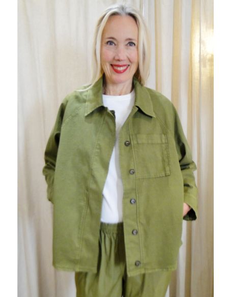HOD Paris Jacket overshirt SIRUS olive