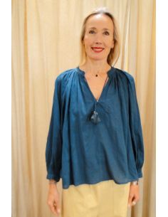 BELLE PIECE Blouse SINTRAS petrol