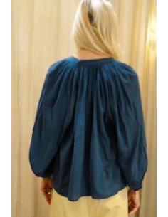 BELLE PIECE Blouse SINTRAS petrol 2