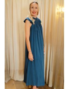 BELLE PIECE Robe PAREDES bleue 2