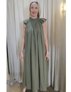 BELLE PIECE Robe PAREDES khaki