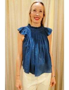 BELLE PIECE Top MYKONOS bleu