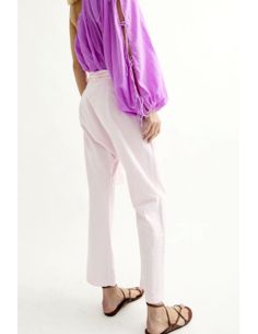 Laurence BRAS demi-sarroual TEA rose 2