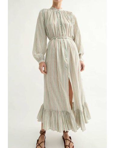 Laurence BRAS robe PIPETTE Turquoise