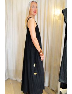 Laurence Bras IBIZA long dress black 2