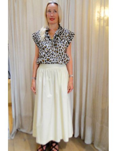 BELLE PIECE jupe CLAUDE mastic