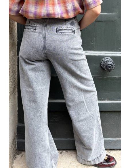 HOD Paris Pants PACIFIE grey denim