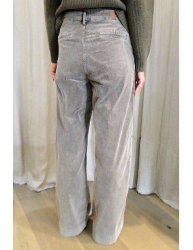 HOD Paris Pants PACIFIE velvet wash brownie