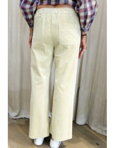 HOD Paris Pantalon JIMMY velours coton dune