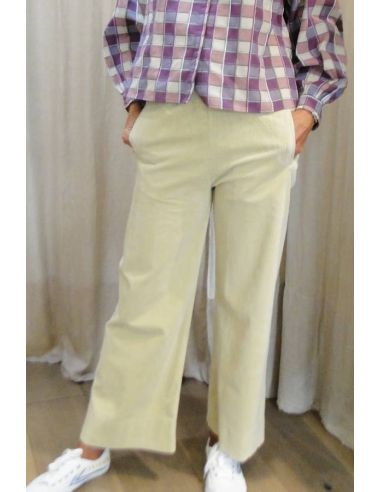 HOD Paris Pants velvet JIMMY dune