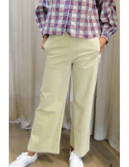 HOD Paris Pants velvet JIMMY dune