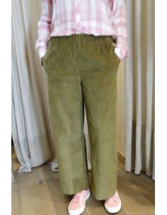 HOD Paris Pants JIMMY-FANCY velours coton army 2
