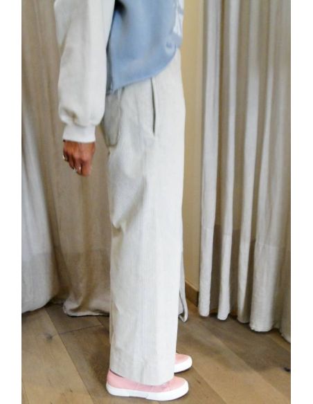 HOD Paris Pants JIMMY-FANCY velours coton dune