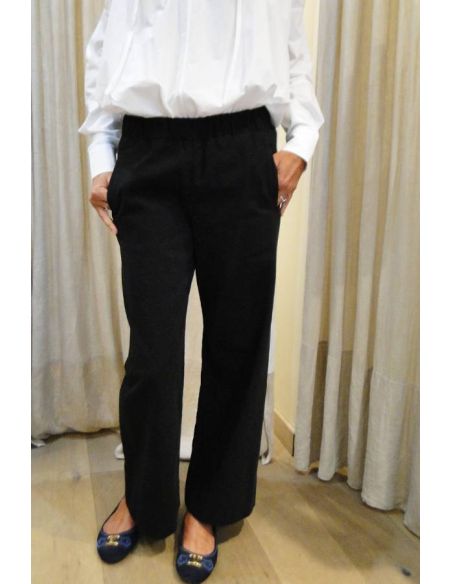 HOD Paris Pantalon JIMMY  toile noir