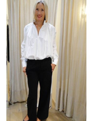 HOD Paris Pantalon JIMMY  toile noir