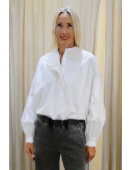 Laurence BRAS Blouse FA blanche