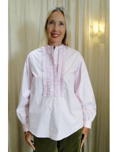 Laurence Bras shirt MAGRITTE pink