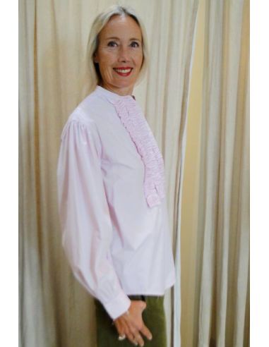 Laurence Bras Chemise MAGRITTE rose