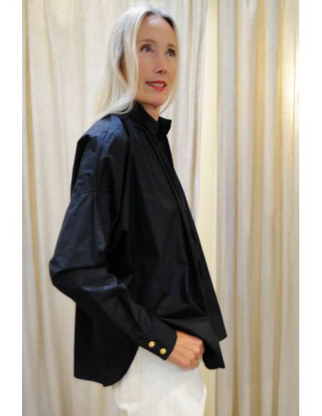 Laurence Bras Chemise WHEEL BIS noire